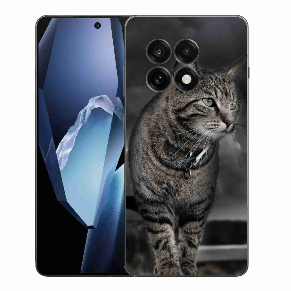 Gelový kryt mmCase na One Plus 13R - kočka