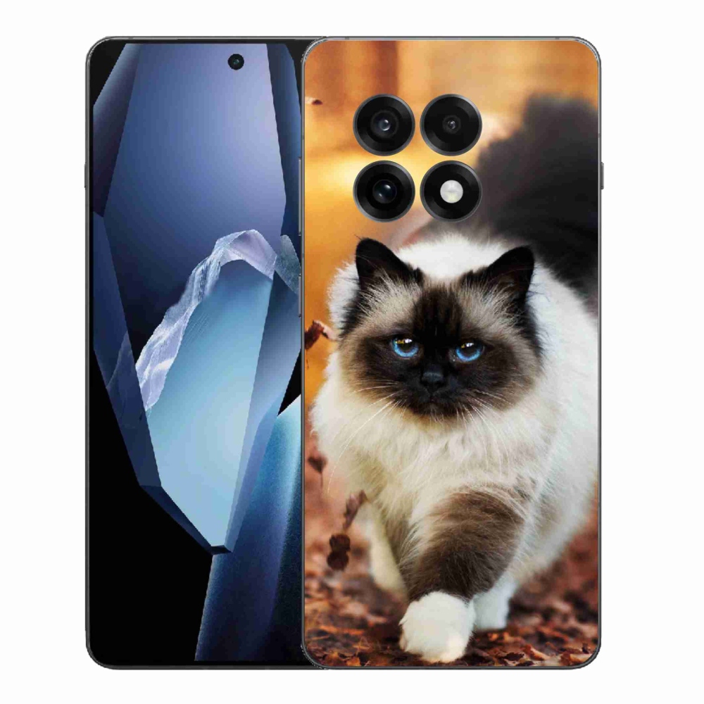 Gelový kryt mmCase na One Plus 13R - kočka