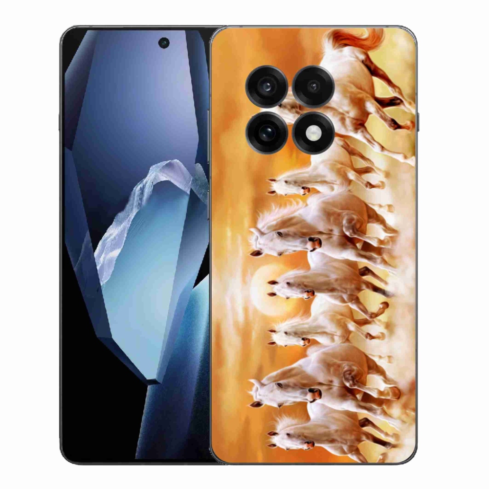 Gelový kryt mmCase na One Plus 13R - koně 2
