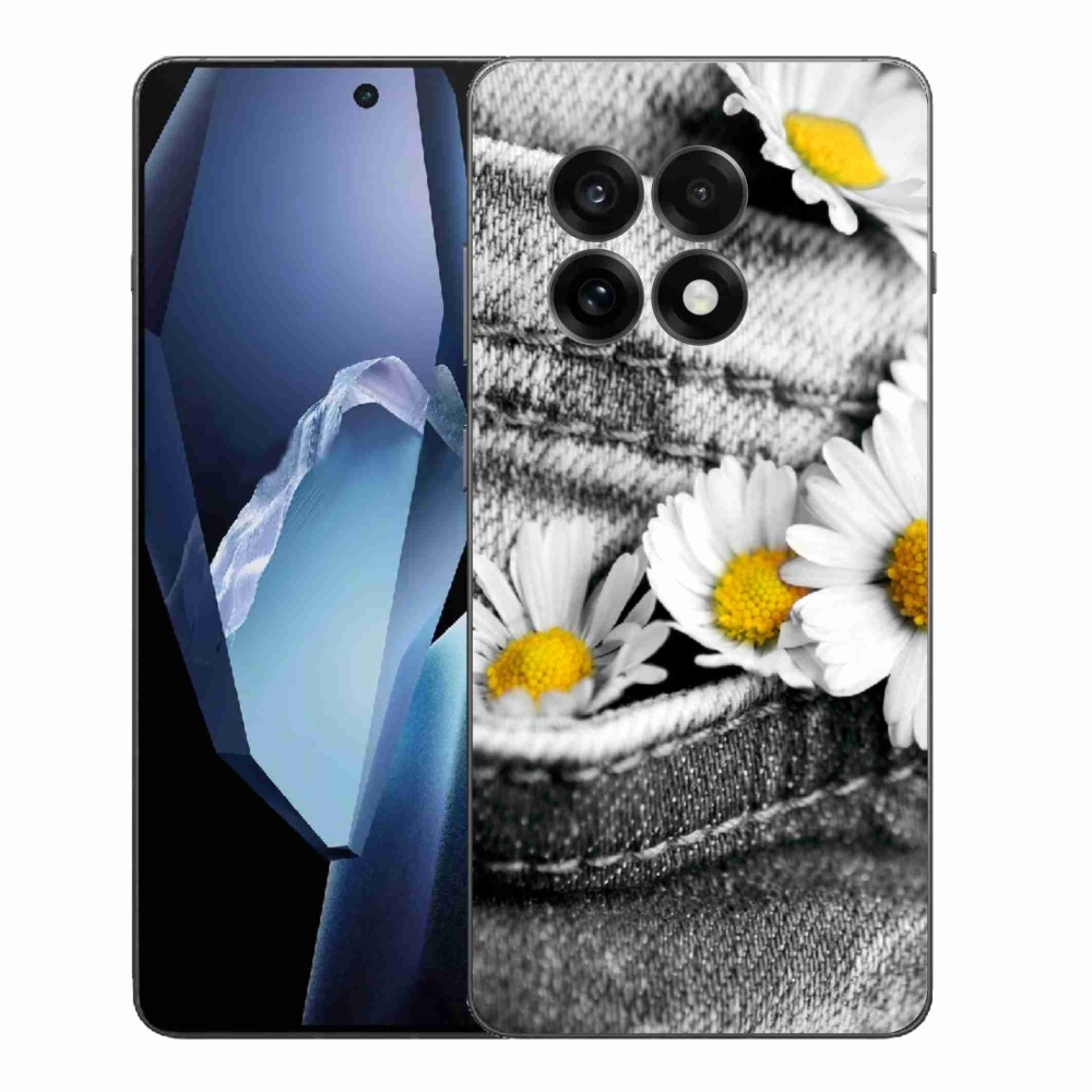 Gelový kryt mmCase na One Plus 13R - kopretiny