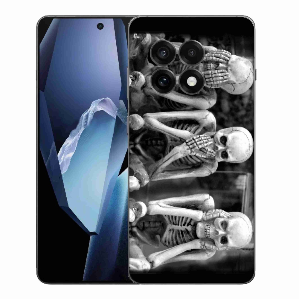 Gelový kryt mmCase na One Plus 13R - kostlivci