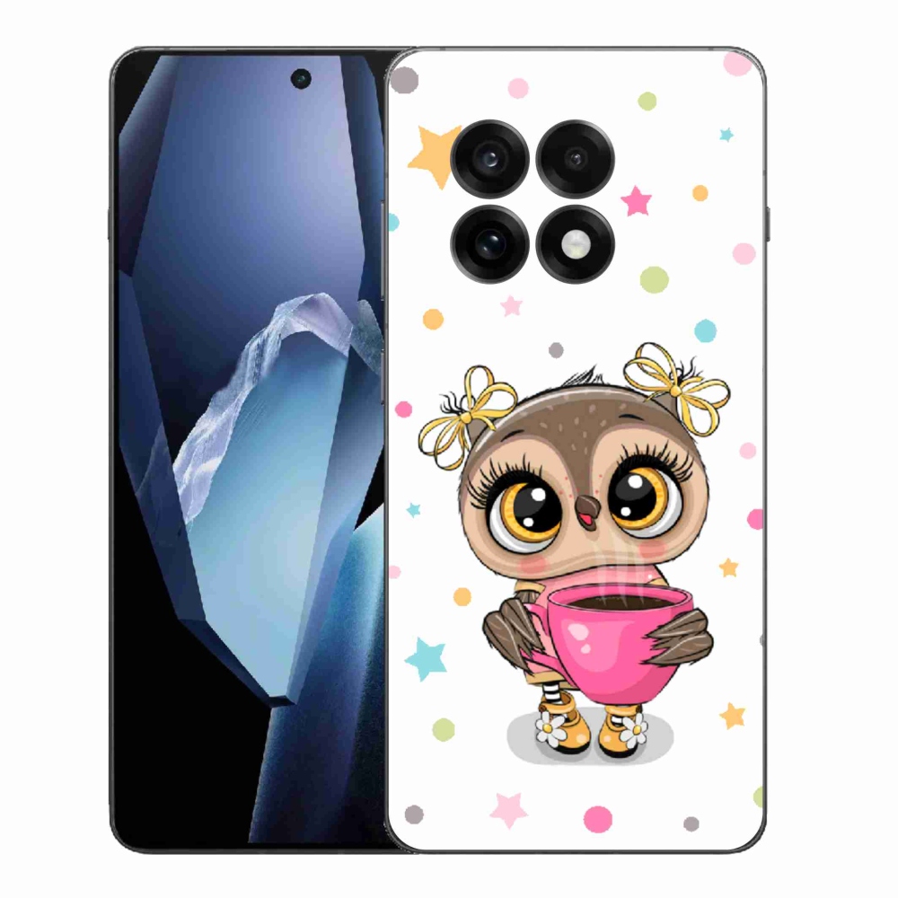 Gelový kryt mmCase na One Plus 13R - kreslená sovička