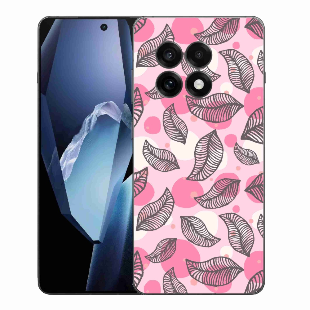 Gelový kryt mmCase na One Plus 13R - kreslené padající listy