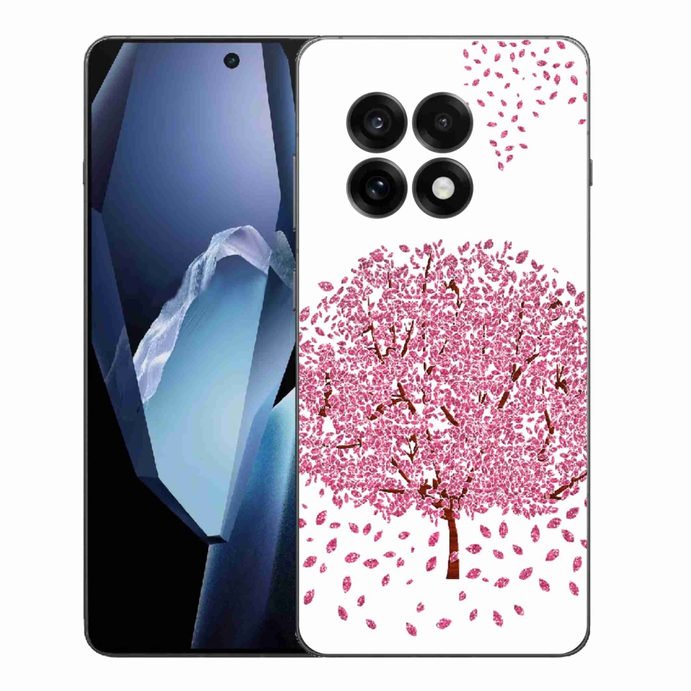Gelový kryt mmCase na One Plus 13R - kreslený strom s listy