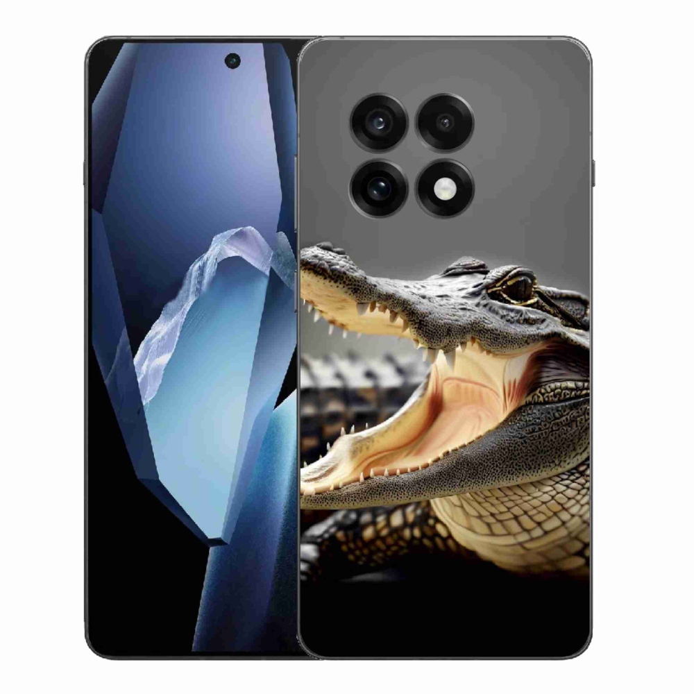 Gelový kryt mmCase na One Plus 13R - krokodýl