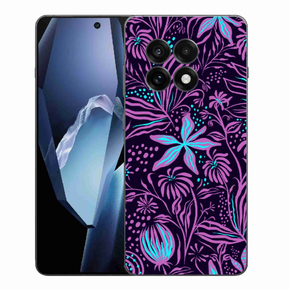 Gelový kryt mmCase na One Plus 13R - květiny 2