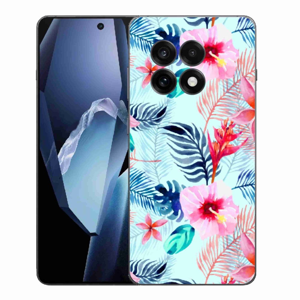Gelový kryt mmCase na One Plus 13R - květiny