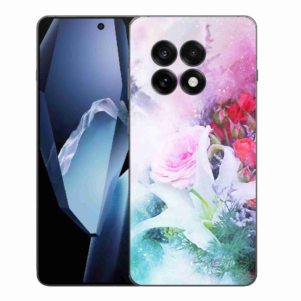 Gelový kryt mmCase na One Plus 13R - květiny 4