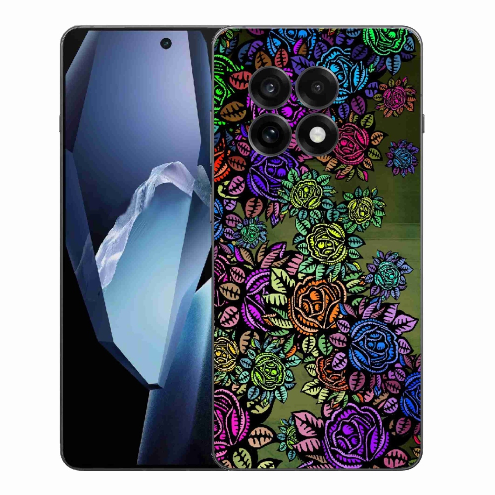 Gelový kryt mmCase na One Plus 13R - květiny 6