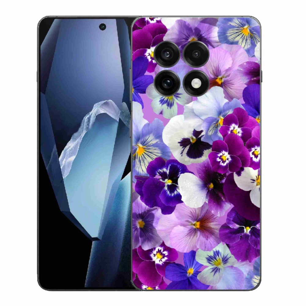 Gelový kryt mmCase na One Plus 13R - květiny 9