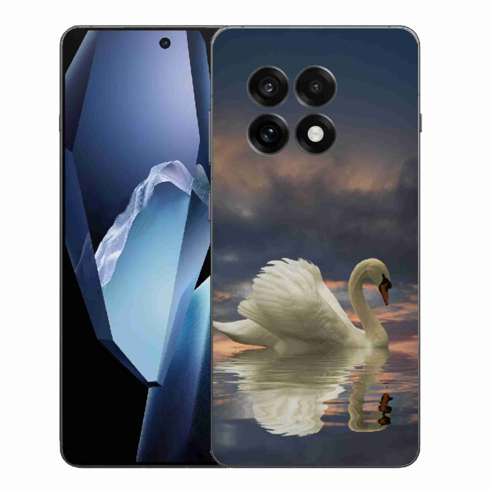 Gelový kryt mmCase na One Plus 13R - labuť