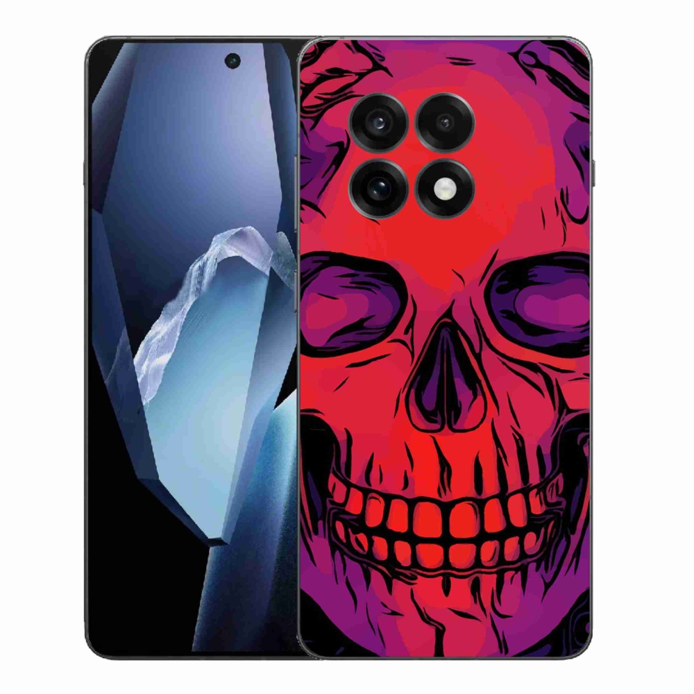Gelový kryt mmCase na One Plus 13R - lebka