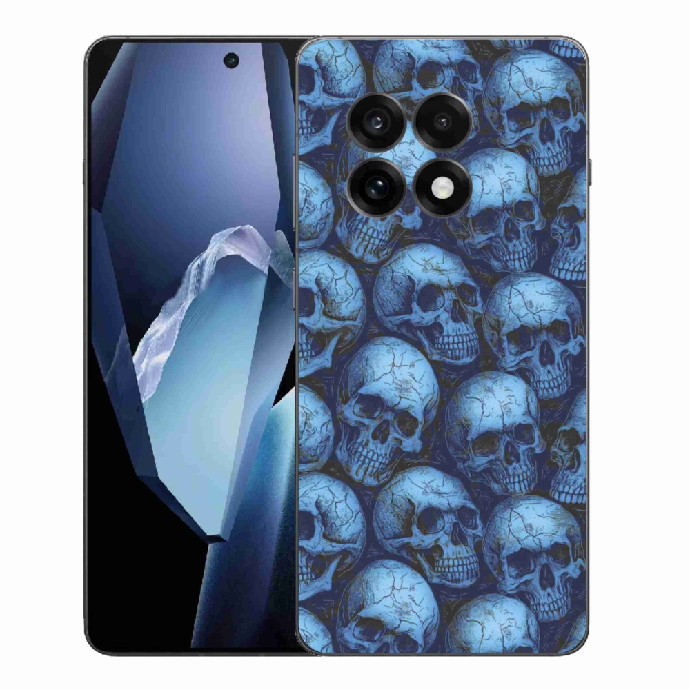 Gelový kryt mmCase na One Plus 13R - lebky
