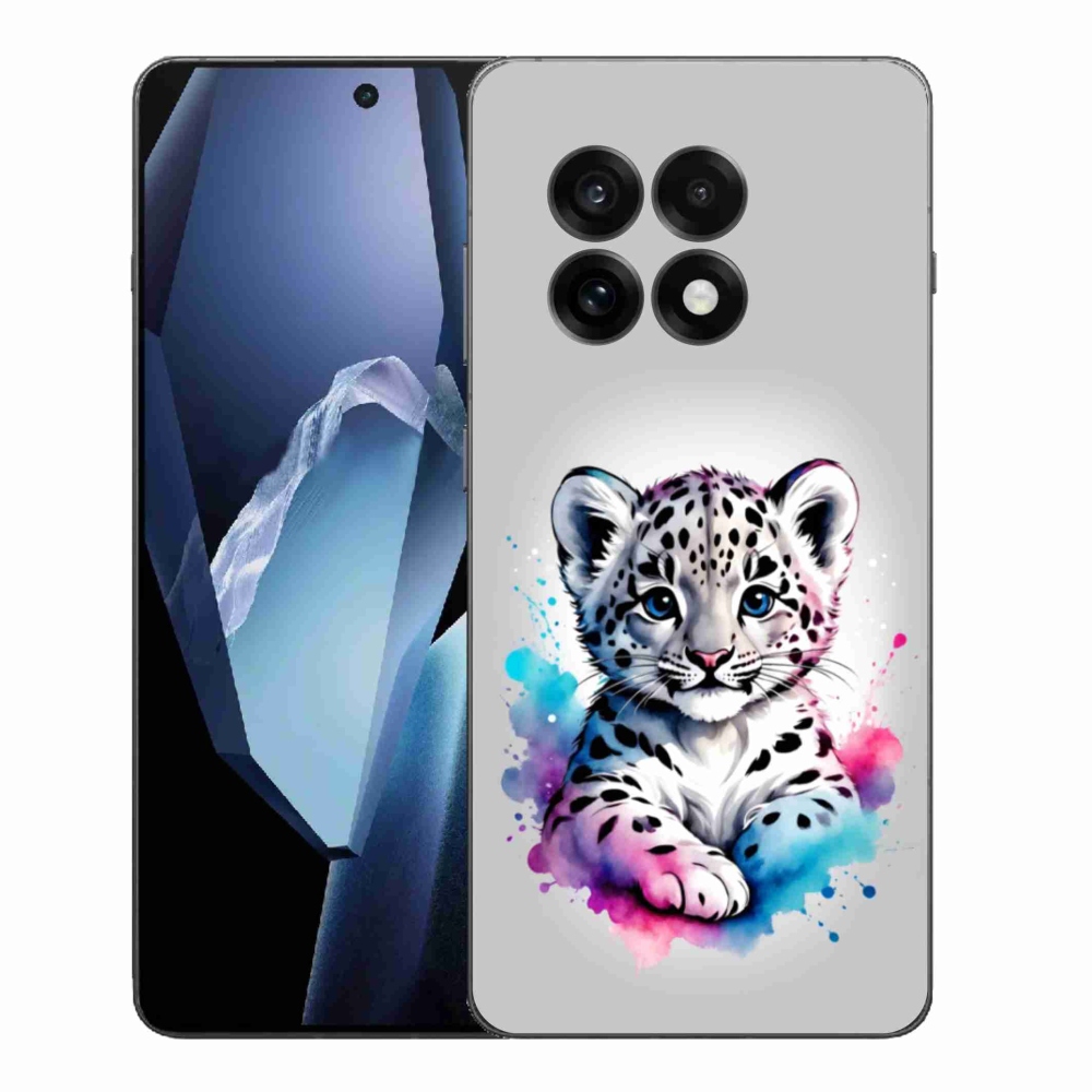 Gelový kryt mmCase na One Plus 13R - levhartí mládě