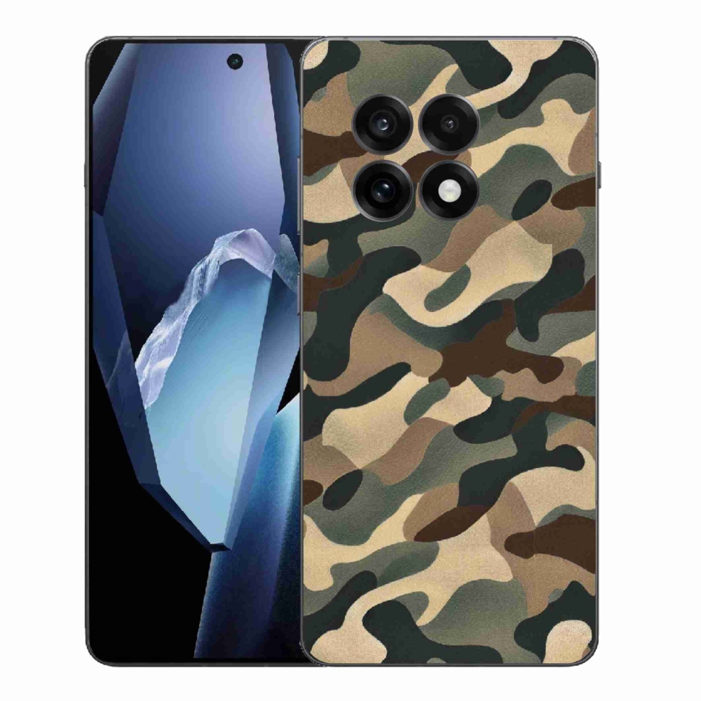 Gelový kryt mmCase na One Plus 13R - maskáčový vzor 11