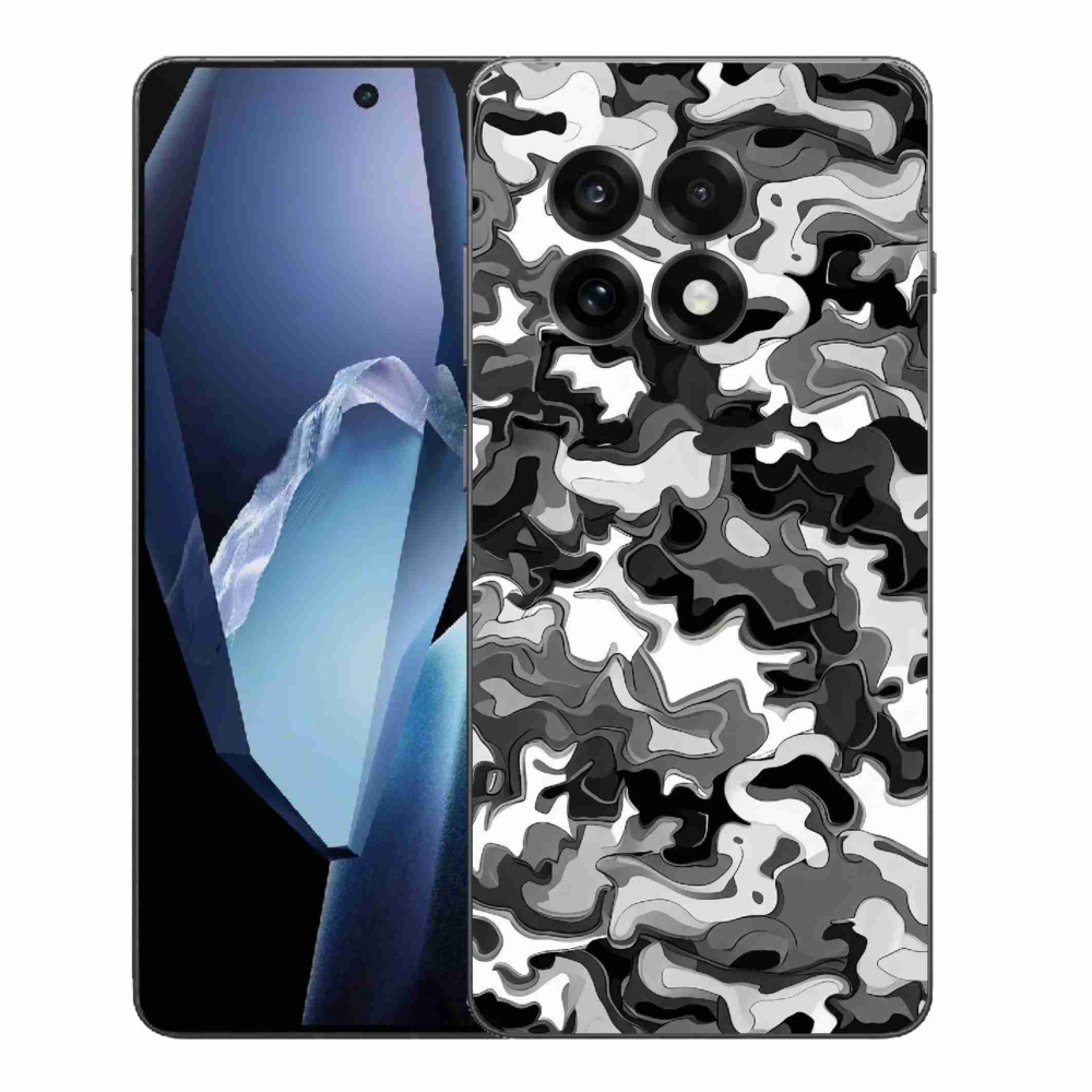 Gelový kryt mmCase na One Plus 13R - maskáčový vzor 3