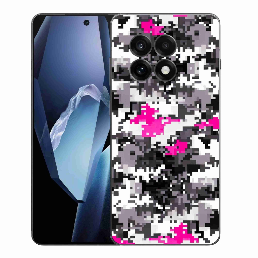 Gelový kryt mmCase na One Plus 13R - maskáčový vzor 4