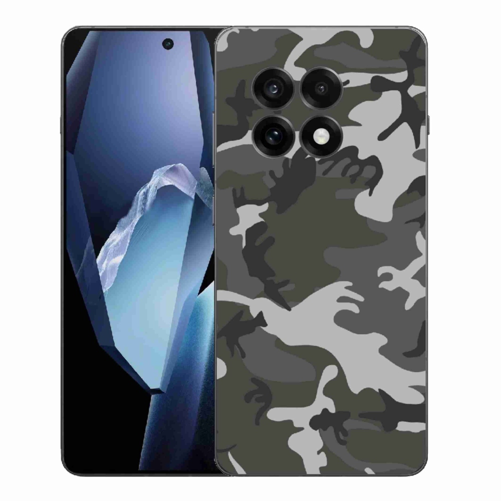 Gelový kryt mmCase na One Plus 13R - maskáčový vzor