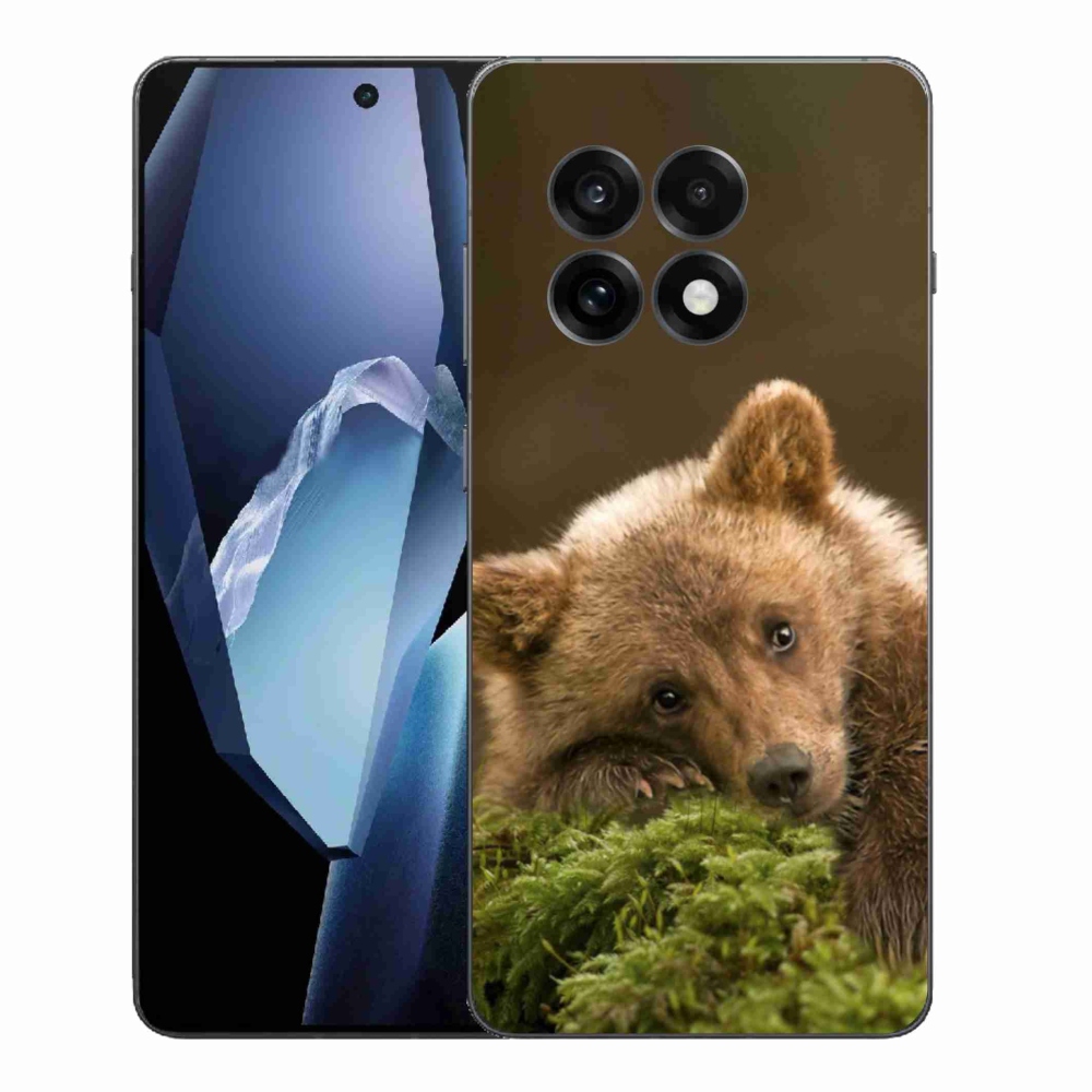 Gelový kryt mmCase na One Plus 13R - medvěd