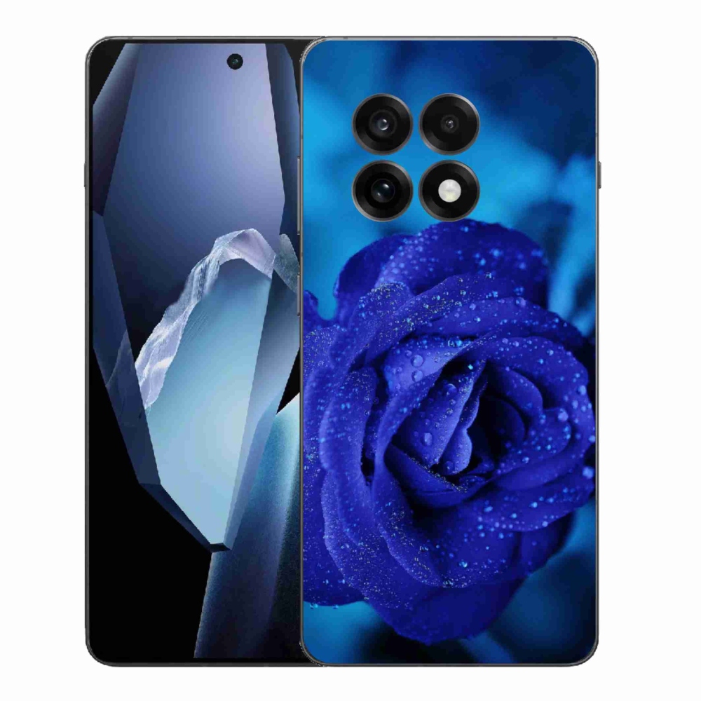 Gelový kryt mmCase na One Plus 13R - modrá růže