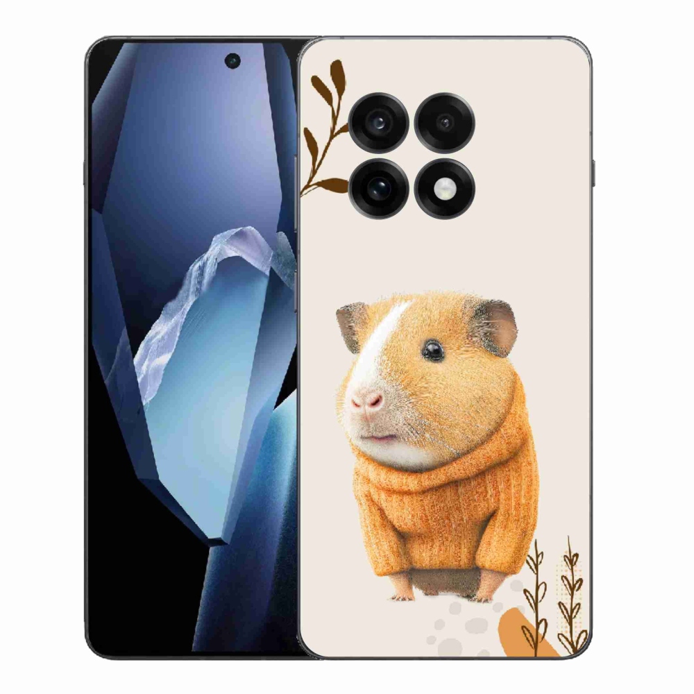 Gelový kryt mmCase na One Plus 13R - morče ve svetru