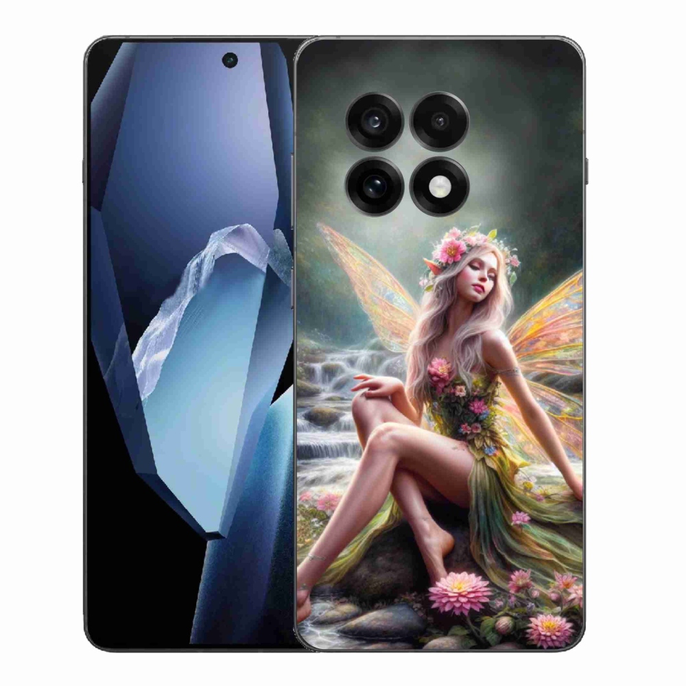 Gelový kryt mmCase na One Plus 13R - motýlí žena 1