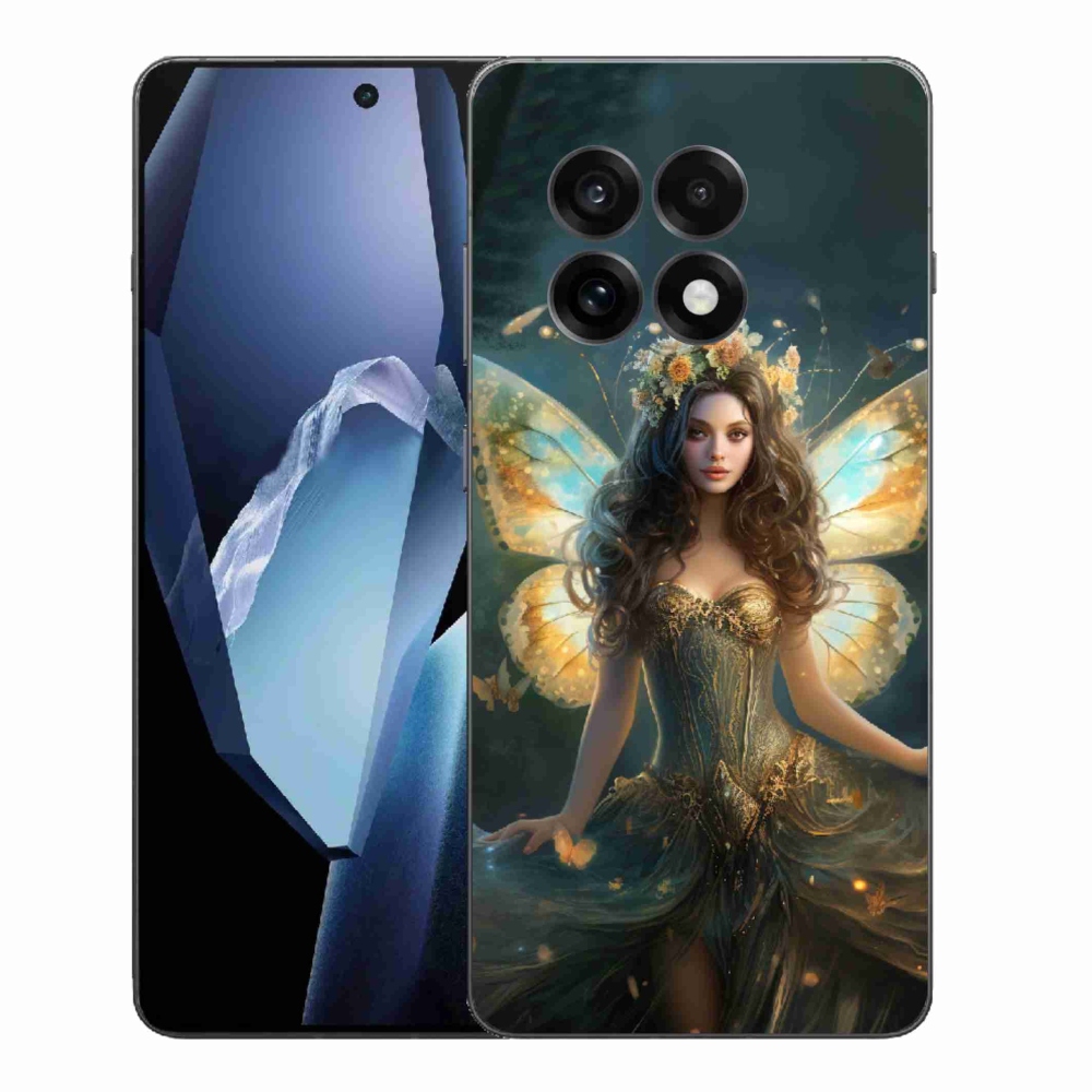 Gelový kryt mmCase na One Plus 13R - motýlí žena
