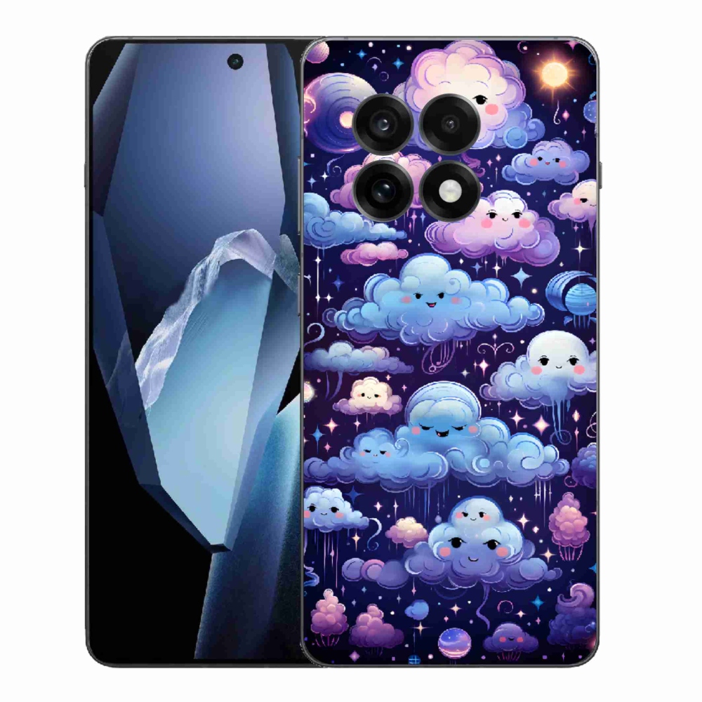 Gelový kryt mmCase na One Plus 13R - mráčky
