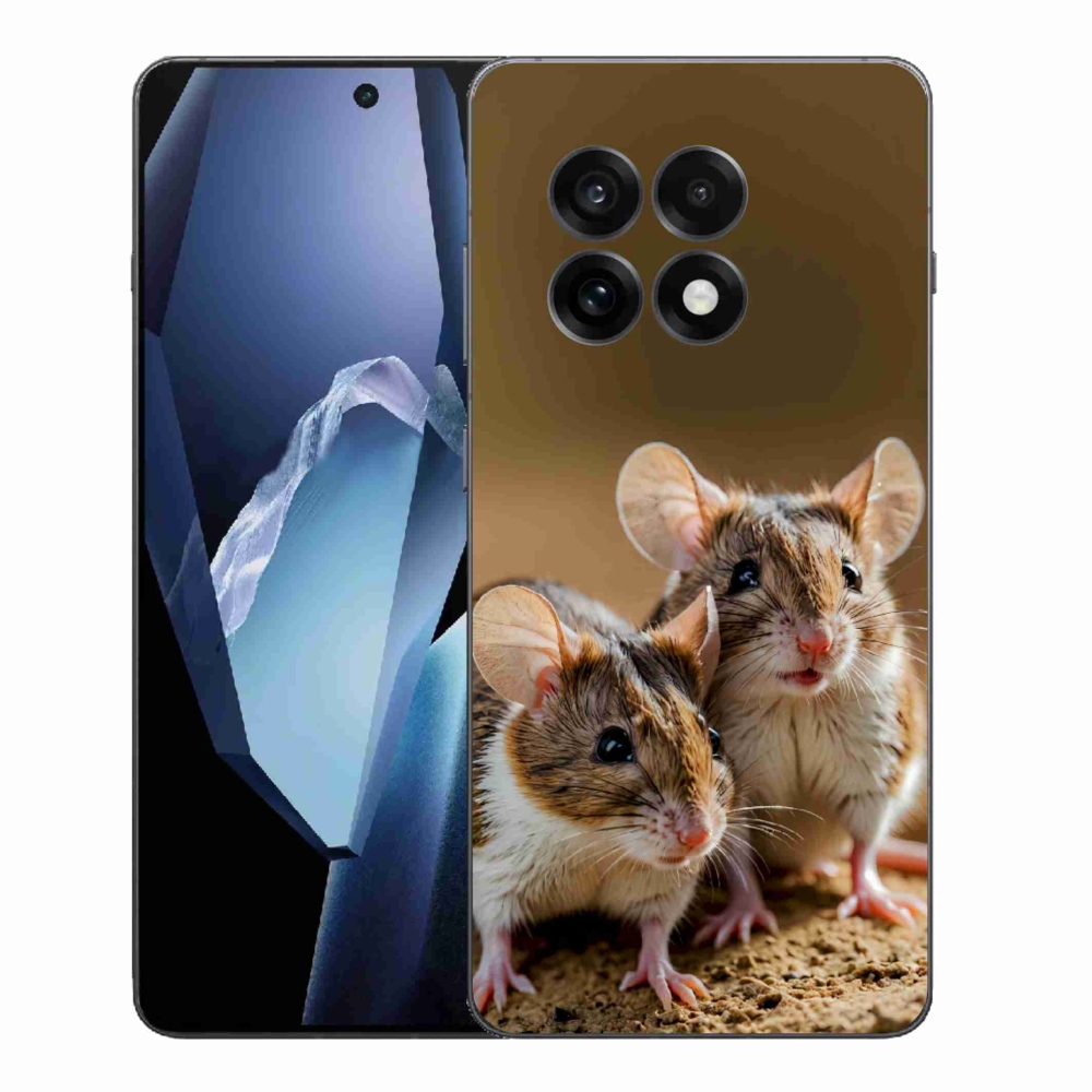 Gelový kryt mmCase na One Plus 13R - myší duo