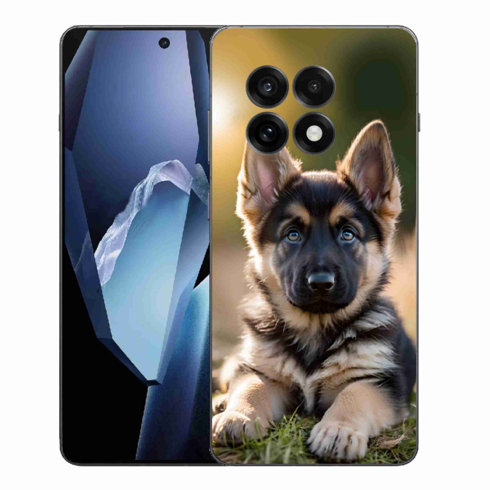 Gelový kryt mmCase na One Plus 13R - německý ovčák v přírodě