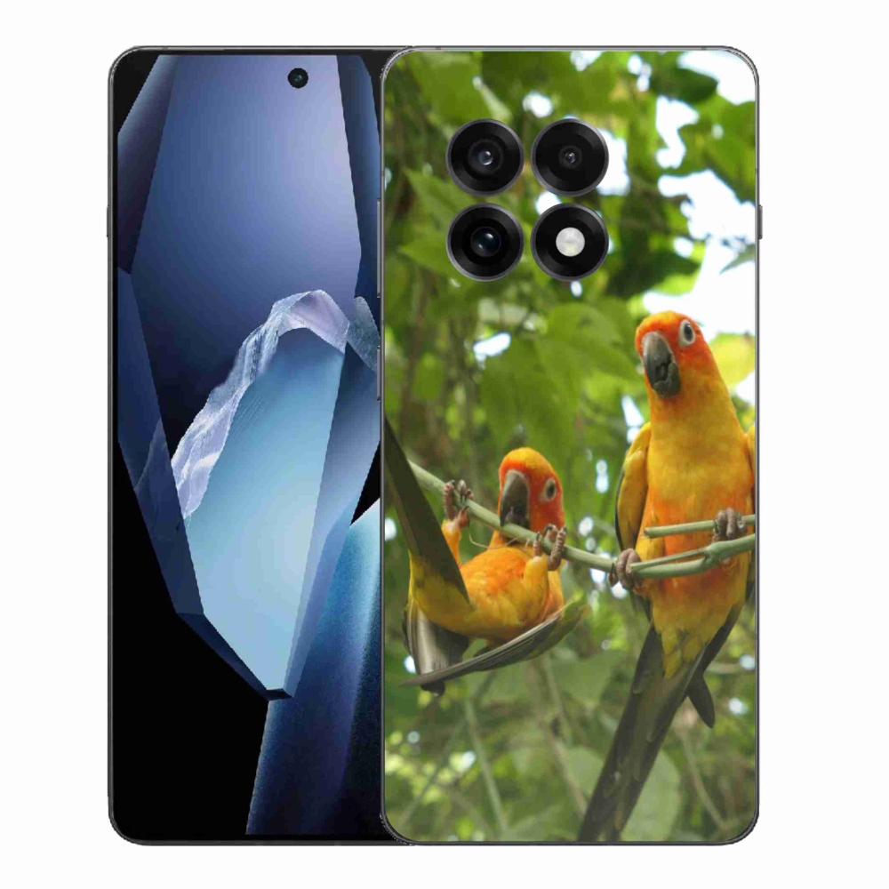 Gelový kryt mmCase na One Plus 13R - papoušci aratingy
