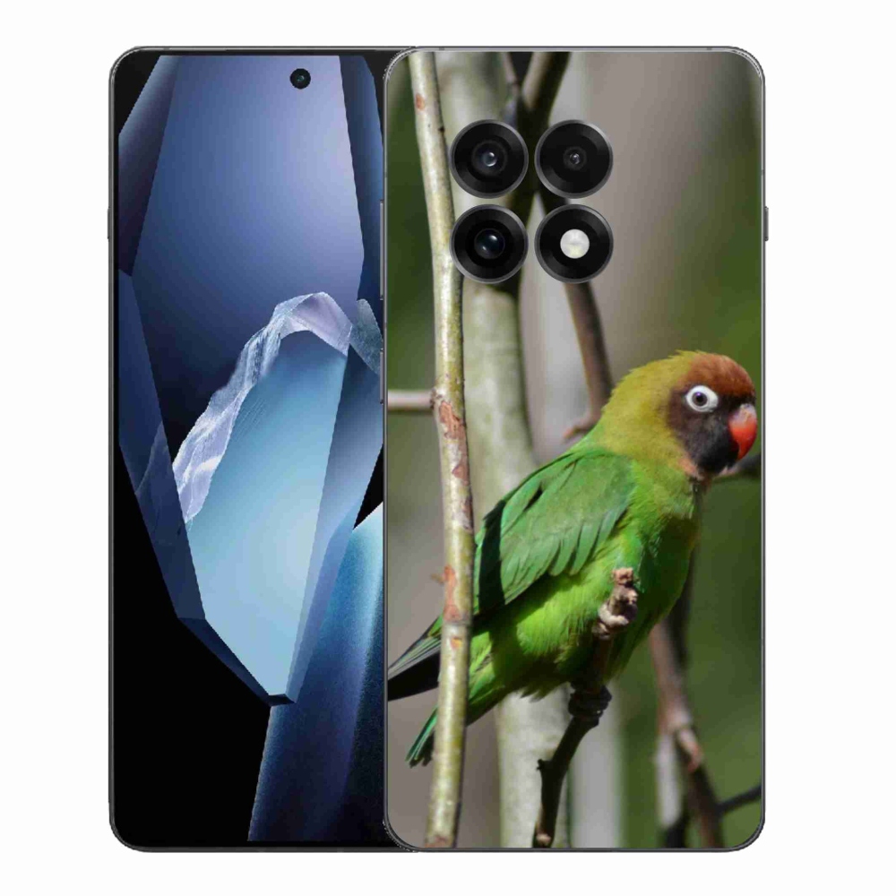 Gelový kryt mmCase na One Plus 13R - papoušek agapornis