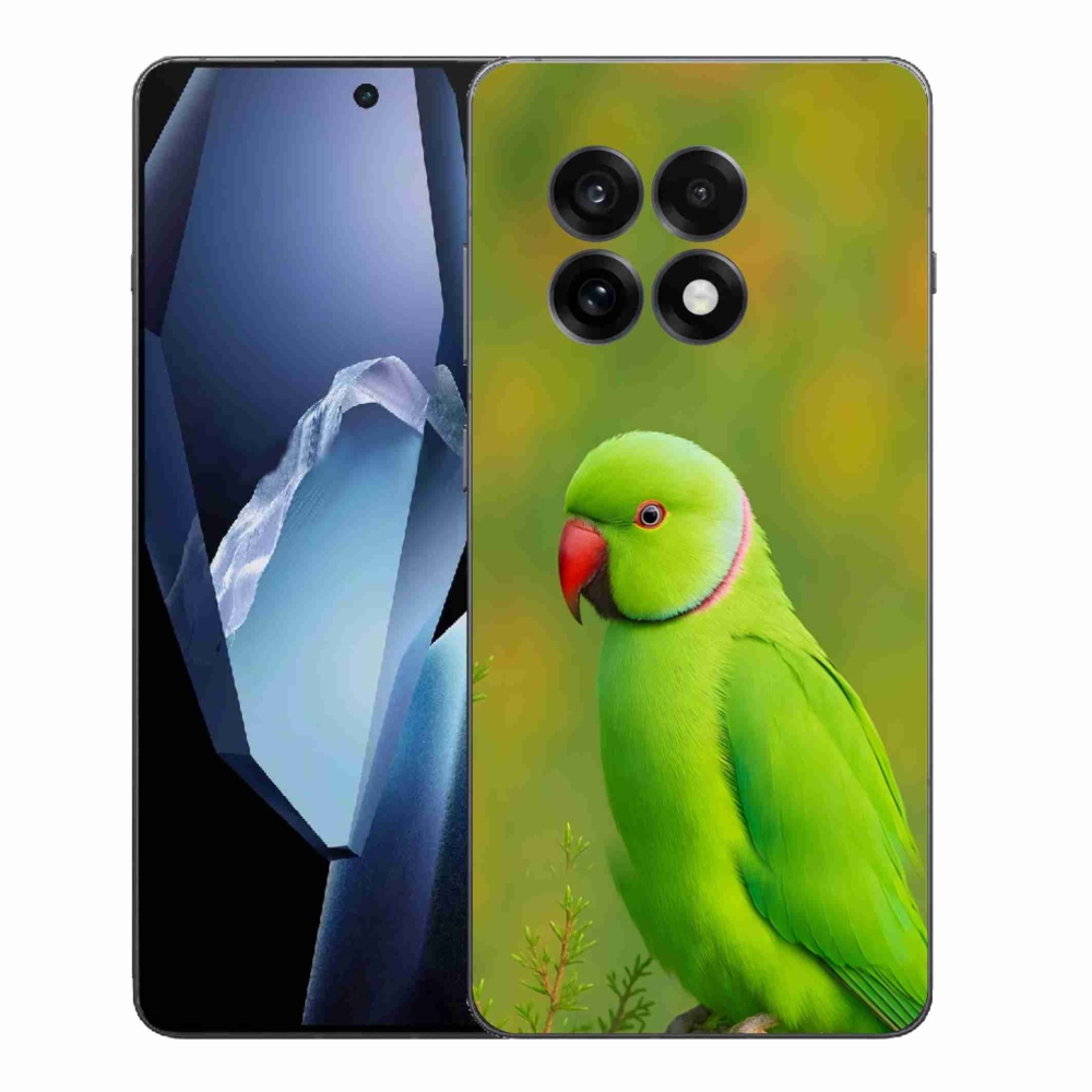 Gelový kryt mmCase na One Plus 13R - papoušek alexandr 2