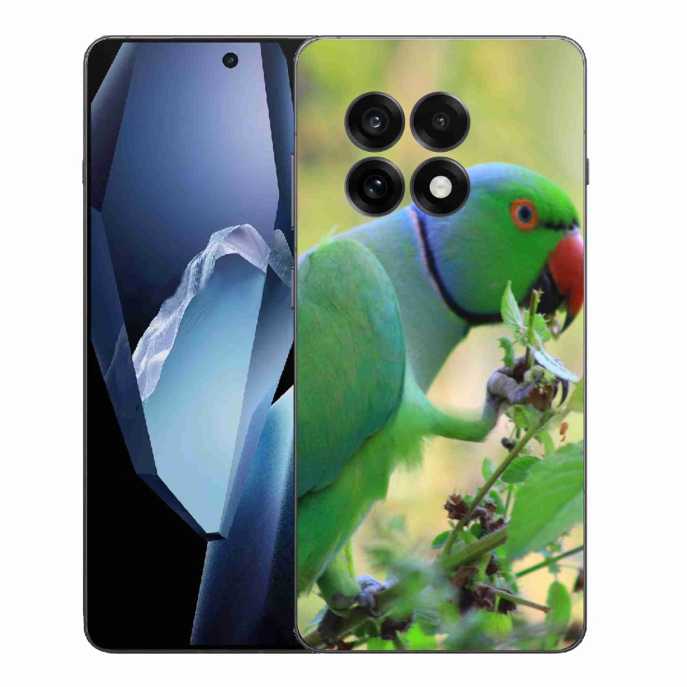 Gelový kryt mmCase na One Plus 13R - papoušek alexandr