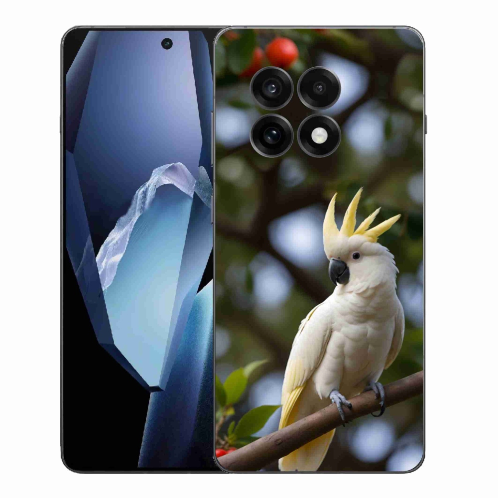 Gelový kryt mmCase na One Plus 13R - papoušek kakadu 3