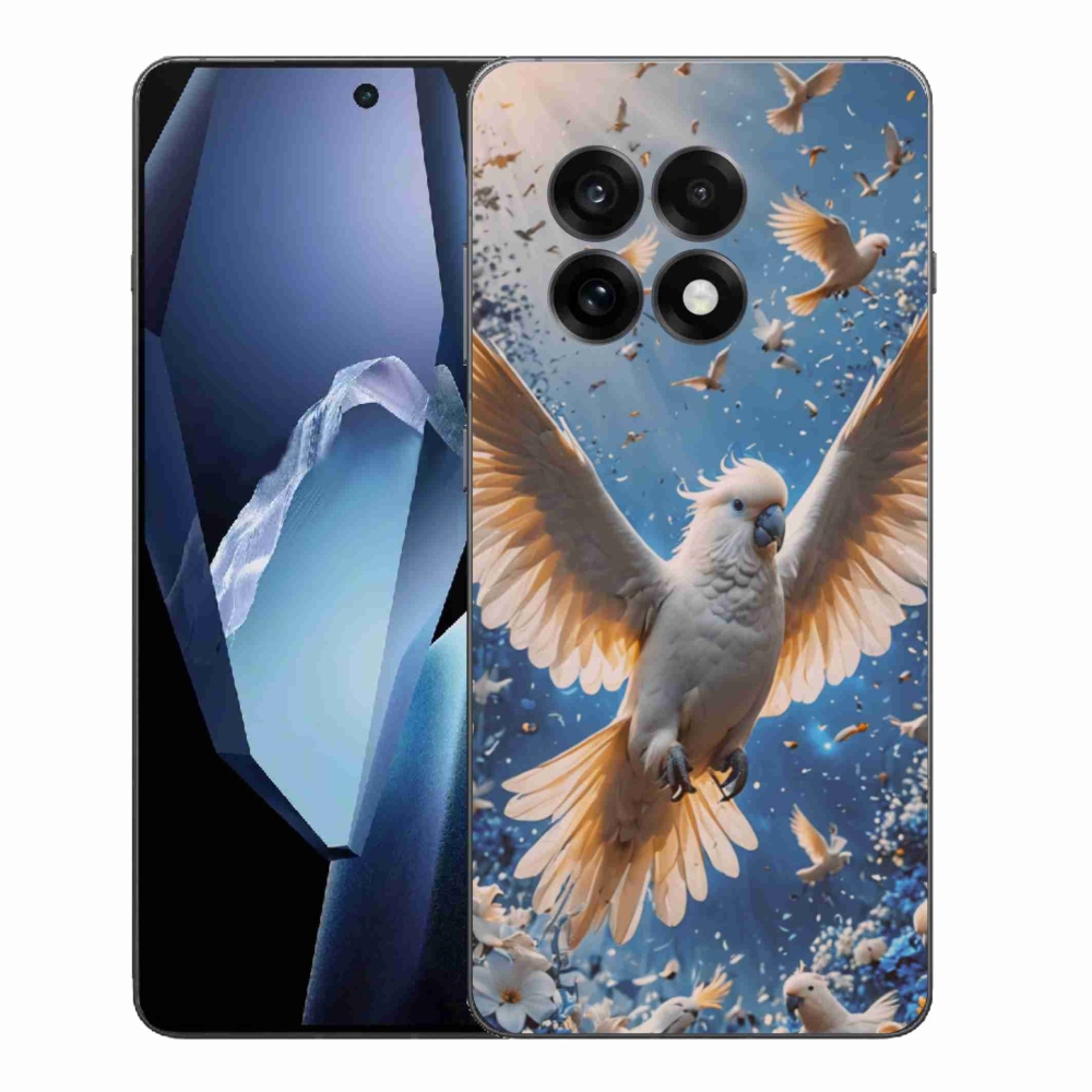 Gelový kryt mmCase na One Plus 13R - papoušek kakadu