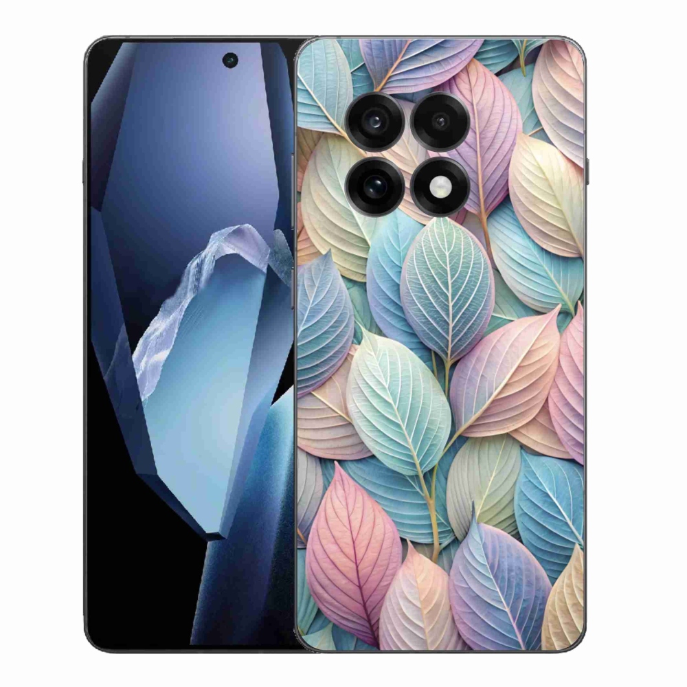 Gelový kryt mmCase na One Plus 13R - pastelové listy