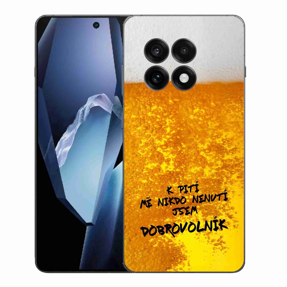 Gelový kryt mmCase na One Plus 13R - pivní motiv 4