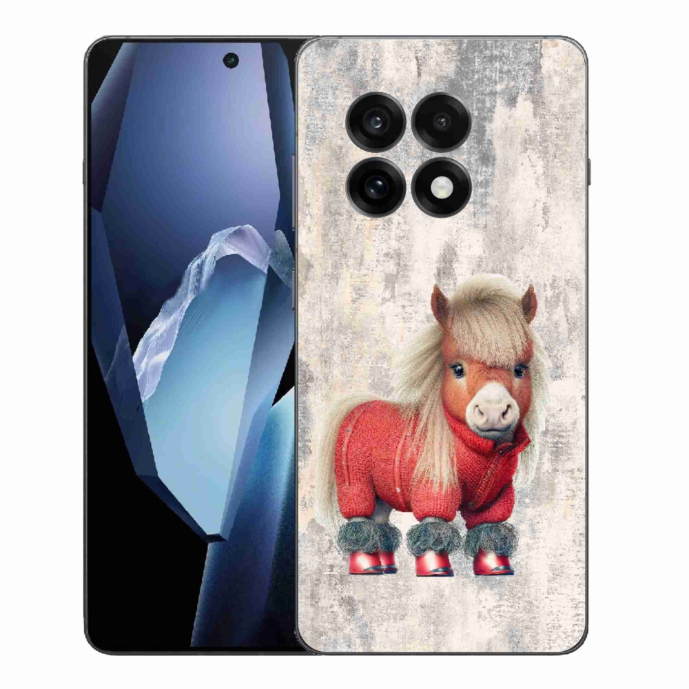 Gelový kryt mmCase na One Plus 13R - poník ve svetru