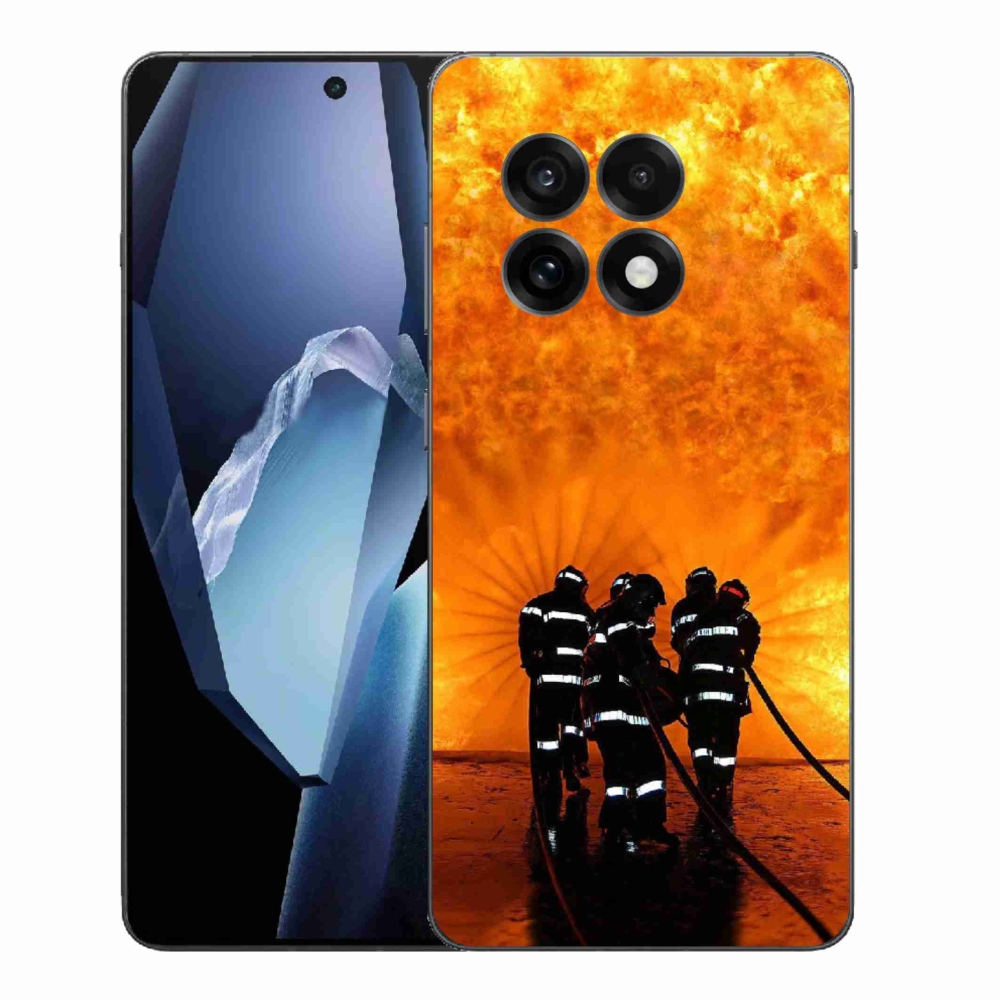 Gelový kryt mmCase na One Plus 13R - požár