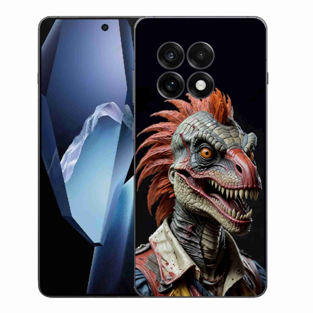 Gelový kryt mmCase na One Plus 13R - punk dinosaurus