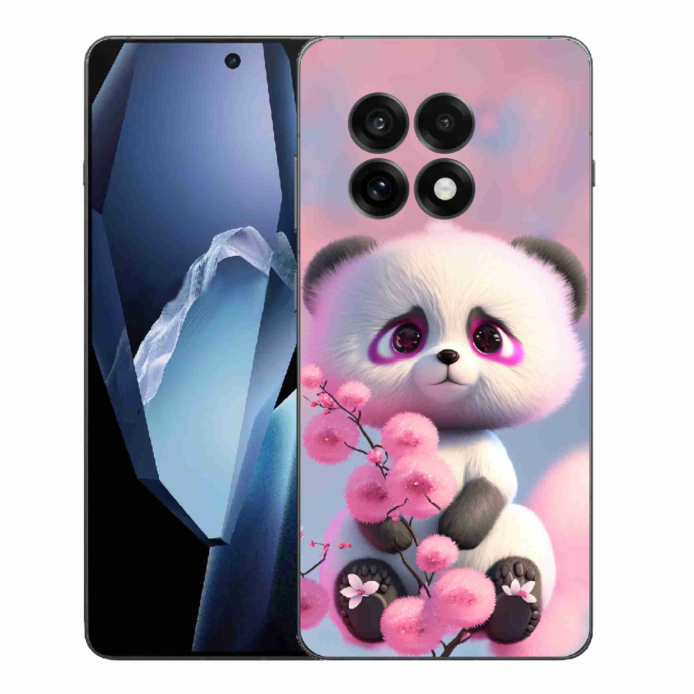 Gelový kryt mmCase na One Plus 13R - roztomilá panda 1