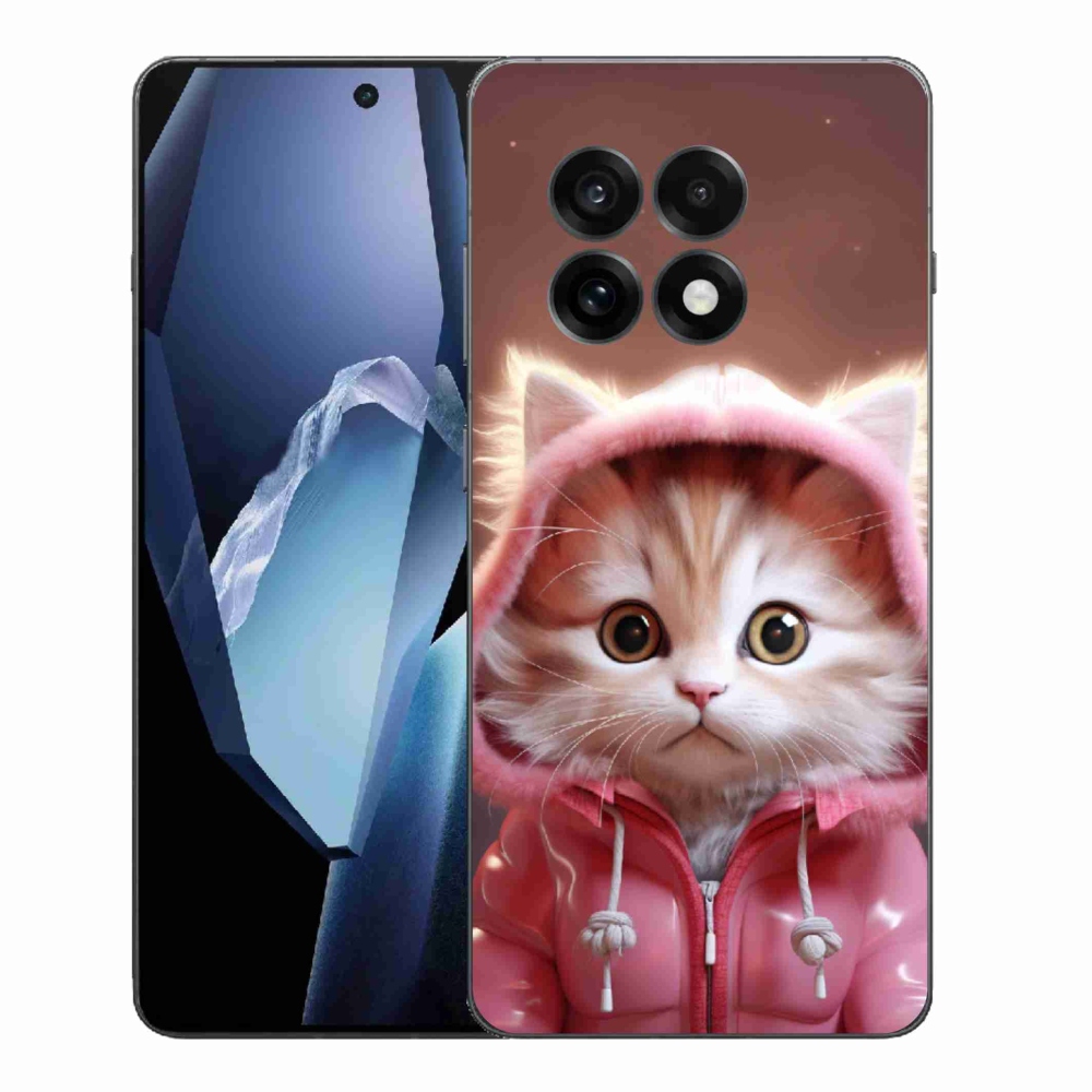 Gelový kryt mmCase na One Plus 13R - roztomilé kotě 3