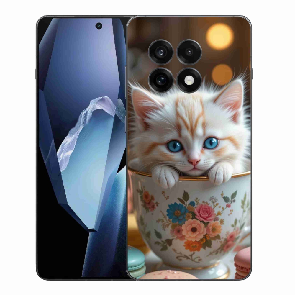 Gelový kryt mmCase na One Plus 13R - roztomilé kotě 6