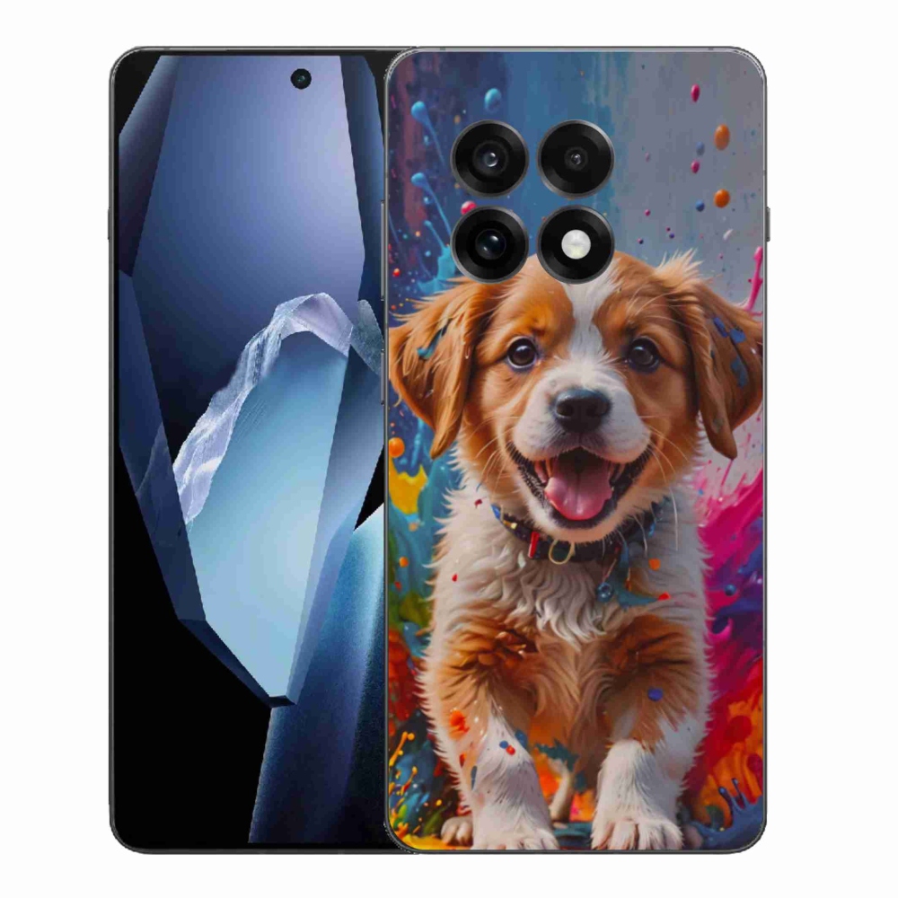 Gelový kryt mmCase na One Plus 13R - roztomilé štěně 3