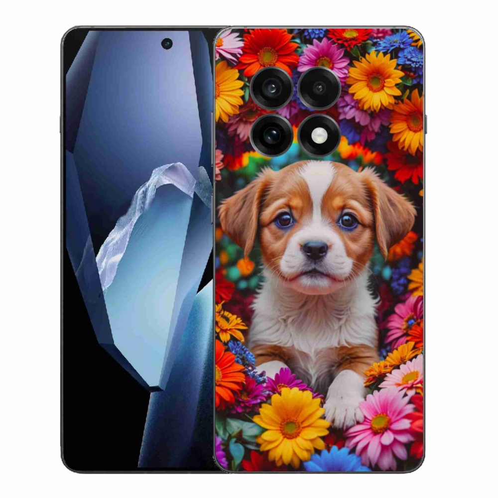 Gelový kryt mmCase na One Plus 13R - roztomilé štěně