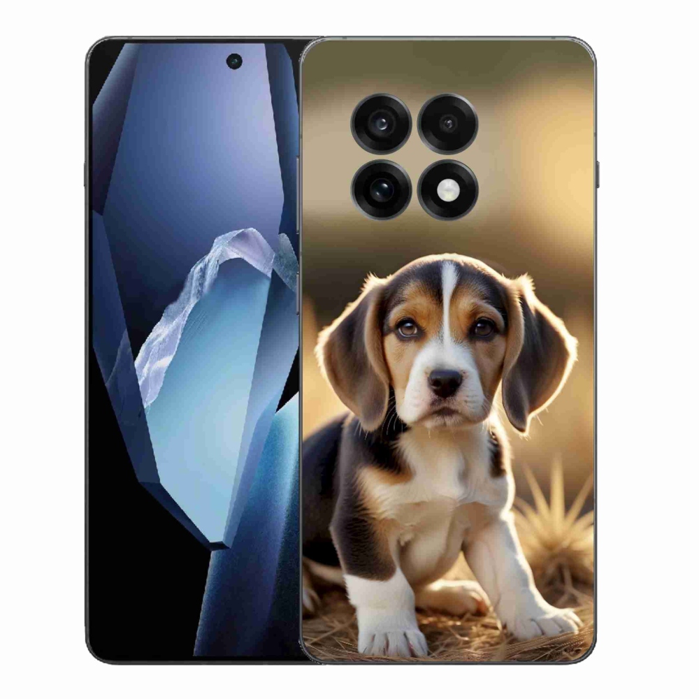 Gelový kryt mmCase na One Plus 13R - roztomilý bígl