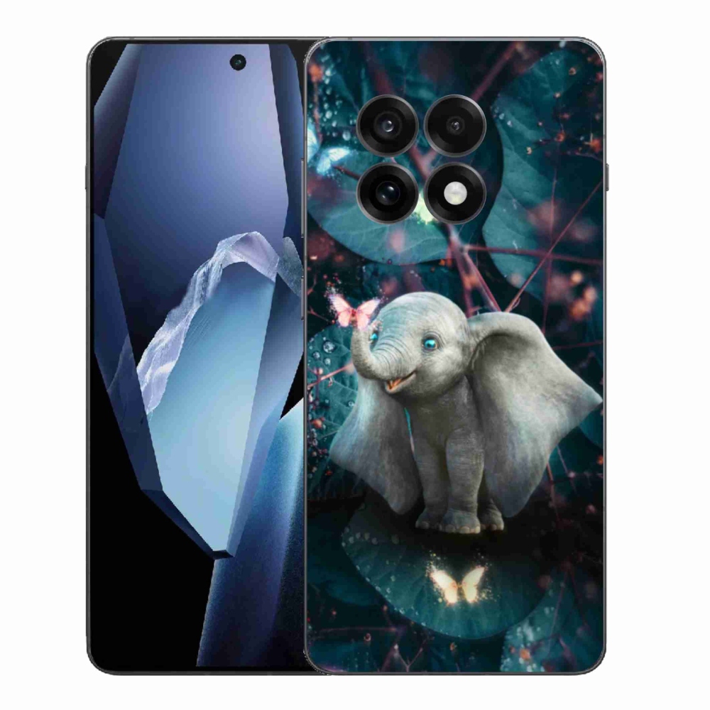 Gelový kryt mmCase na One Plus 13R - roztomilý slon