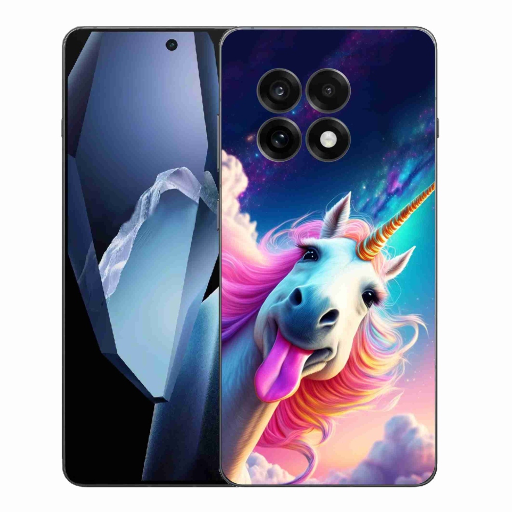 Gelový kryt mmCase na One Plus 13R - šílený jednorožec