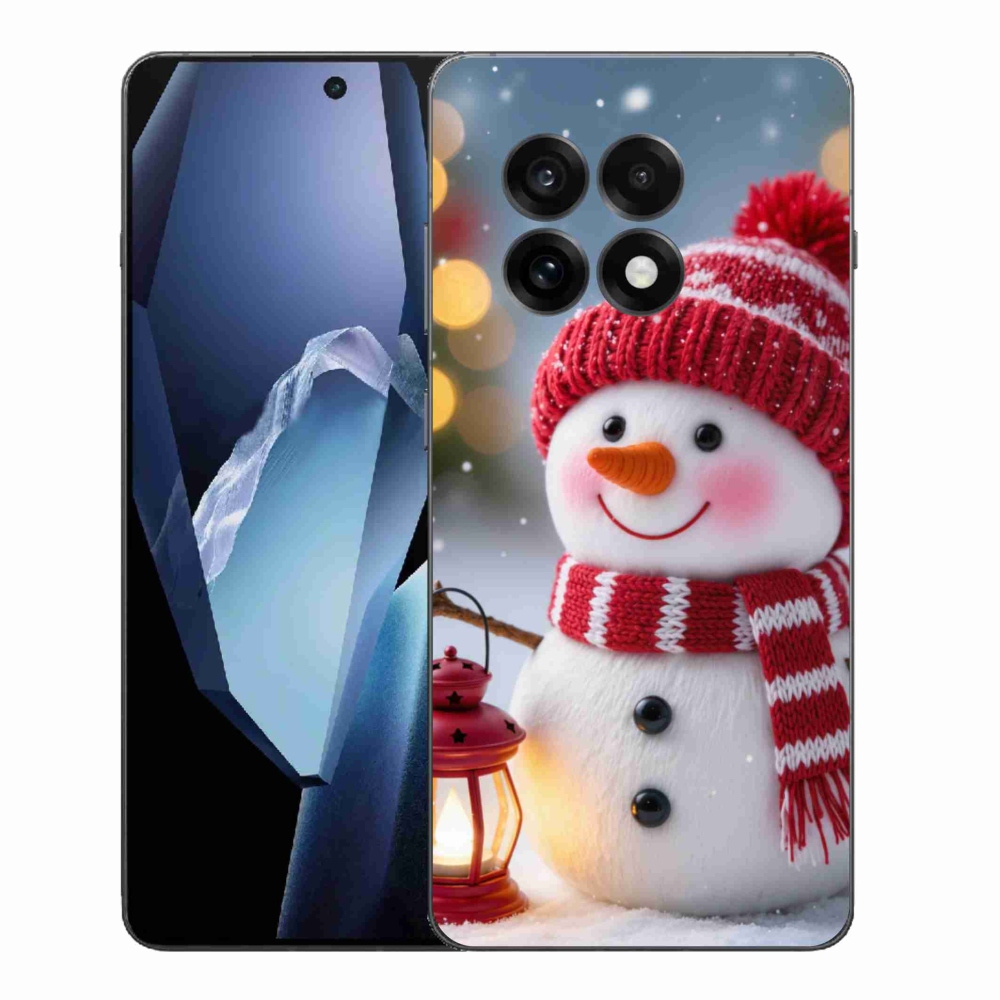 Gelový kryt mmCase na One Plus 13R - sněhulák 2